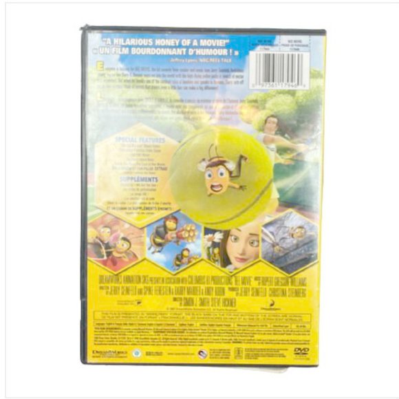 Bee Movie DVD, 2008 Animation Jerry Seinfeld Renée Zellweger - Picture 2 of 4
